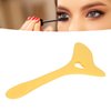 Stencil, Stencils, Silicone Stencils Wing Tips Eyebrow Pencil Stencil Reusable Lazy Quick Eye Makeup Makeup Applicator Tool for Makeup Artist(Yellow)