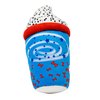 PAWzarre - McFurry Retro Shake Squeaky Plush Dog Toy- Parody Mc Donalds Mc Flurry Milk Shake Toy- Cookies N Cream- Fun Creative Dog Toy
