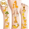 Generic Giraffe Temporary Tattoos Birthday Party Supplies Favors Decorations Super Cute 96PCS Fake Tattoos Stickers for Boys Girls School Classroom Rewards Gifts Ideal
