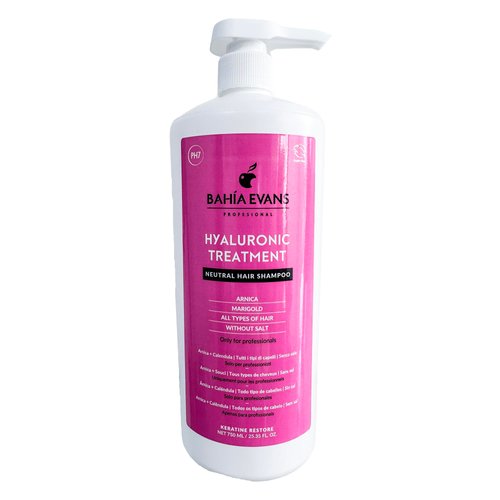 BAHIA EVANS Nuetral PH Shampoo -Hyaluronic Treatment Hair Shampoo (25.35 FL OZ)