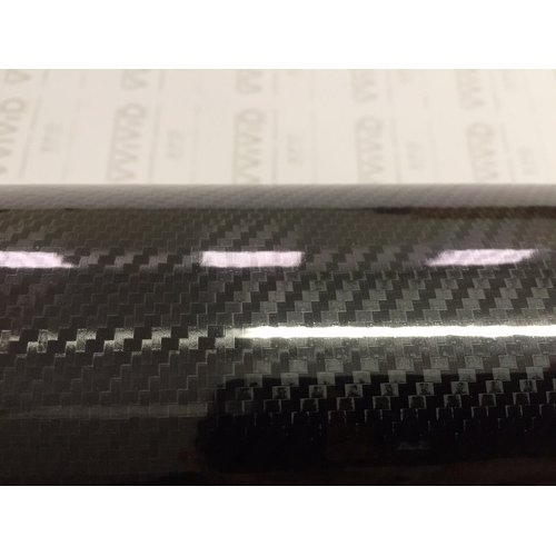 VVIVID Epoxy High Gloss Carbon Vinyl Automotive Wrap Film DIY Easy to Install No Mess (1ft x 5ft, Black)