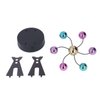 Electronic Perpetual Motion Swing Balance Balls Office Desk Ornament Home Decoration Gift Toy,6.5x4.3x8.1inPerpetual Motion Desk Toy Magnetic Balls, Magnetic Building Blocks