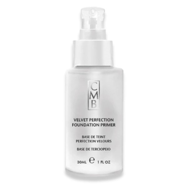 Velvet Perfection Primer by Color Me Beautiful, Long-Lasting Makeup Primer, Skin Perfecting Base Minimizes Pores & Smooths Fine Lines, Infused with Hyaluronic Acid, 30ml