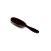 Elite Series | Shine & Condition Pet Brush | Ultra-Premium Natural Bristle & Nylon Pin | High Polish Acrylic Handle | Junior Oval | Black Finish | Model EJR