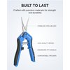 Fondwell 6.5" Pruning Shears Trimming Scissors: Small Garden Snips with Micro Tip - Plant Clippers of High Cutting Efficiency