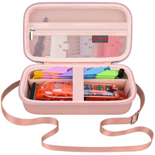 Elonbo Hair Clippers Carrying Case for Wahl/for Haokry/for Novah/for GLAKER Hair Clippers Professional & Hair Beard Trimmer Kit, Rechargeable Cord/Cordless Haircutting & Trimming Kit Storage Holder