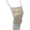 CHAMPION Knee Brace with Hor-Shu Support Pad, White, Medium