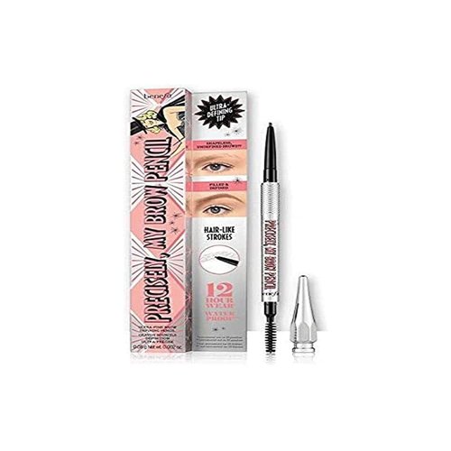Benefit Precisely My Brow Pencil Ultra Fine Brow Defining Pencil, 3 - Warm light brown, 1 Count