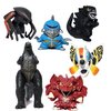 EZFun Set of 6 Godzilla Toys Movable Joint Birthday Kids 2020 Action Figures Destoroyah Gigan MUTO Mothra Chibi King of The Monsters Pack Plastic Mini Dinosaur Movie Playsets Cake Toppers Package