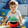 Nuokin Shark Plush Toy for Kids Stuffed Animal with Watermelon Soft Novelty Toys for Boys and Girls Birthday Gifts