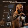 Bossman Relaxing Beard Balm - Beard Tamer, Relaxer, Thickener and Softener Cream - Beard Care Product - Made in USA (Stagecoach Scent)