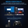 Wireless Adapter with Original IC Chip Compatible with Xbox One Controller for PC Windows 10 11