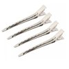 4 Pcs 3.5 Inch Metal Spike Alligator Duck Bill Salon Clips Cosmetic Duckbill for Styling Sectioning Hair Barrettes Chic Bobby Pin Clips Hair Clips for Styling Long Hair