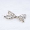 Erimberate Bohemian Crystal Wedding Hair Barrette Clips Glitter Floral Hair Clips Sparkly Rhinestone Hair Clip Barrette Crystal Hair Clip Bride Cz Headwear Bridal Decorative Hair Accessories Jewelry
