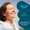 BESTVITE Filler-Free Magnesium Glycinate - 400mg of Magnesium per Serving (240 Veg Caps)- Chelated Bisglycinate for Muscle, Relaxation, Stress & Sleep Support* - For Men & Women - No Stearates - Vegan
