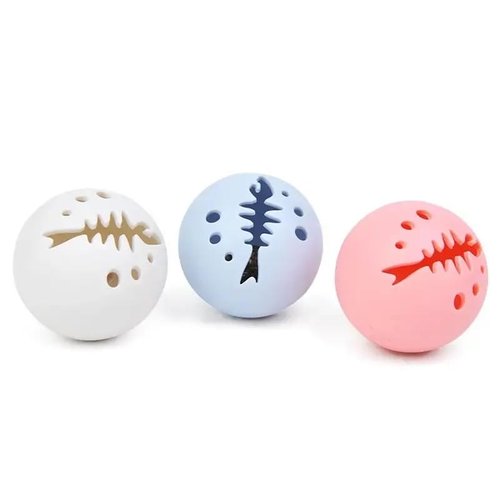 Cat Balls Cat Toy - for cat Play and Stimulation (Balls, Plastic)