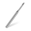 NMKL38 Safety Nail Drill Bits Tungsten Carbide Rotary Burrs Cuticle Clean for Nail Salon Manicure Tools 3/32" Grain Shaped for Electric Nail File Machine