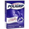 Super Poligrip Comfort Seal Strips Denture Adhesive - 40 Strips (pack of 6)