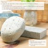 Pumice Stone, Natural [Made in Japan] Ergonomic Shape, Extra Fine Texture, Hard & Cracked Skin Callus Remover for Men, Women, Kids and Gifts. (Fine smooth for multi-use(Elbow, Knee and heel)