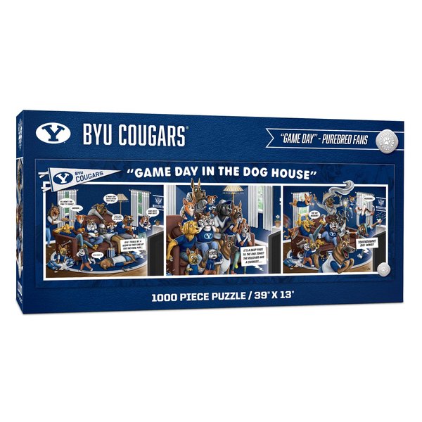 YouTheFan NCAA BYU Cougars Game Day in The Dog House 1000pc Puzzle