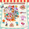 Rotatingpals 196 Pcs Circus Party Favors Include Circus Slap Bracelets Cute Circus Stickers Clown Animal Keychains Carnival Party Favors for Circus Carnival Birthday Party Supplies Classroom Rewards