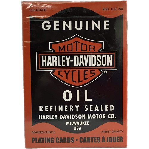 HARLEY-DAVIDSON® Oil Refinery Playing Cards - 639-CARD