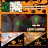EMOME 30 Sheets (330+ style) Halloween Tattoos, Glows Tattoos for Kids Birthday Party Decorations Supplies Favors, Halloween Goodie Bags Stuffers Fillers for Boys Girls