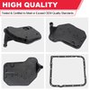 Fitede 4L60E Transmission Filter Kit with Gasket Fits for Chevy GMC Silverado 1500 Tahoe Savana Sierra Yukon Cadillac Buick Hummer Oldsmobile Pontiac Replaces# 24208576