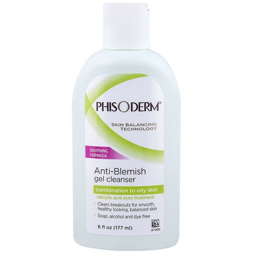 Phisoderm Anti-Blemish Gel Cleanser 6 ounce (1 pk)