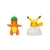 Pokemon Battle Figure Pack Holiday Pikachu and Holiday Charmander
