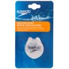 Speedo Unisex-Adult Swim Training Ergo Ear Plugs Silver, 1 Pair (Pack of 1)