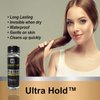 2pcs Ultra Hold Hair Wig Glue Adhesive 1.4oz w/ 2pcs White Hair Clip Bundle Pack | Waterproof Invisible Long-Lasting | Wig Front Bonding Weave Active Lace Adhesive Tape | Super Bold Hold Adhesive Glue