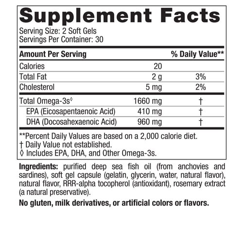 Nordic Naturals DHA Xtra, Strawberry - 60 Soft Gels - 1660 mg Omega-3 - High-Intensity DHA Formula for Brain & Nervous System Support - Non-GMO - 30 Servings