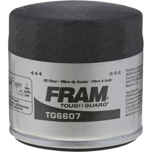 FRAM Tough Guard Replacement Oil Filter TG6607, Designed for Interval Full-Flow Changes Lasting Up to 15K Miles