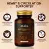 Maia Nattokinase Supplement, Contains 5000 FU of Nattokinase, Reduce Plaque and Promote Cardiovascular Health, Enhance Blood Circulation,60caps (1)