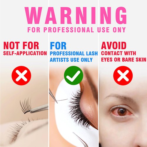 TDANCE Cream Lash Remover for Lash Extensions, Lash Extension Remover, Low Irritation Cream for Sensitive Skin, Professional Eyelash Extension Remover for Salon(Lash Remover,15g)