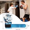 Kids Boxing Gloves, Boxing Gloves for Children 3-9 Youth Boys Girls Toddler PU Cartoon Sparring Training Boxing Gloves for Punching Bag, Kickboxing, Muay Thai, MMA (Pearl Blue)