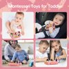 Toddler Busy Board With LED Light - Baby Game Sensory Toys,Light Switches Montessori Toys for 1 Year Old，Kids Educational Learning Activities Toys,Travel Toys and Birthday Gifts for 1 2 3 4 Boys Girls