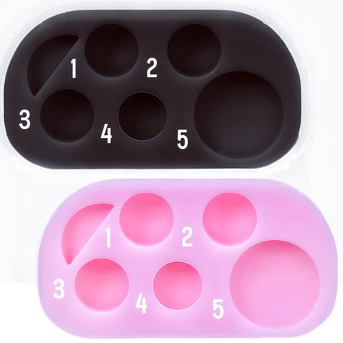 Silicone Palette for Lash Lift and T-int 6 Function Tray for Eyelash Lifting Brow Lamination with D-ye New Useful Lash Extension Remover Conditioner Primer Cleanser Tool--More Than 2000 Applications