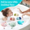 Baby Bath Toys, 6 Pack Cute Swimming Water Bath Toys for Toddlers Boy Girls Toys for 1 2 3 4 Year Old, Floating Wind-up Bathtub Toys for Baby Pool Toys Toddler 1-3