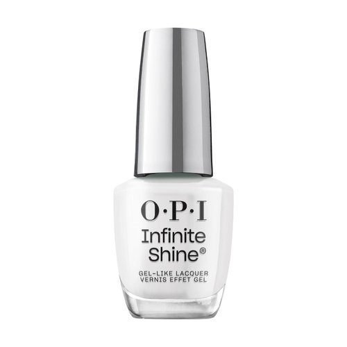 OPI Infinite Shine Long-Wear Soft Crème Finsih Sheer White Nail Polish, Up to 11 days of wear & Gel-Like Shine, Funny Bunny, 0.5 fl oz