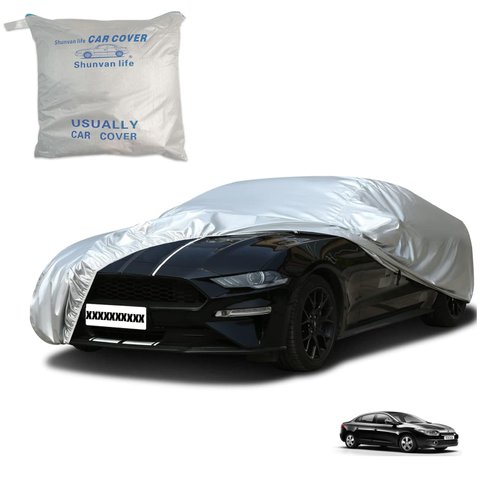 Shunvan life Car Cover, car Covers for Automobiles, Outdoor Full Cover, Sun Protection, dust Prevention, Frost and Snow Prevention, Bird droppings, Universal for All Seasons (192 inches x 70 inches)