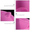 3pcs Hair Dye Bowl Blending Plastic Mixing Bowl Silicone Mixing Bowl Salon Hair Bowl Hair Color Mixing Bowls Highlight Hair Color Brush Pink Hairdressing Tint Bowls