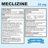 Puregen Labs Meclizine 25 mg Antiemetic 200 chewable Tablets | Motion Sickness Relief - Prevent Nausea, Vomiting, and Dizziness | Dairy Free | Made in USA | Value Pack – 200 chewable Tablets