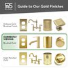 Rio Salto Metal Gold Toggle Light Switch Cover Wall Plate Single Toggle Switch Wallplate Decorative Gold 1 Gang Wall Switch Plate Covers Hardware Included Brushed Brass - Standard Size