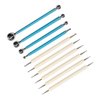10Pcs Dotting Tools, Ball End Dot Art Tools for Rock Painting, Pottery Clay Modeling Embossing Art Mandala