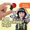 Entervending Army Men Action Figure - Small Soldiers Toys for Kids - 24 Pcs Army Soldier Toy Playset - Military Toys - Toy Army Men - Army Party Decorations