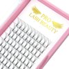 Premade Volume Eyelash Extensions 5D-C-0.10-11 Short Stem Premade Fans Eyelash Extensions 9 to 20 mm Pre made Lash Fans 3D 5D 7D Volume Lash Extensions .07 .10 C D Curl(5D-C-0.10,11mm)