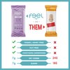 Feel Vegan Protein Bars | Caramel Sea Salt | Keto | Gluten Free | Organic | Maca | 15g Plant Protein | Low Carb | High Protein | Dairy Free | Low Sugar | Grain Free | Nut Free | Soy Free | Non GMO - (Caramel Sea Salt, 10 Pack)