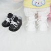 niannyyhouse Sports Shoes 20cm Plush Doll Stuffed Kpop Doll Accessories (White+Black)